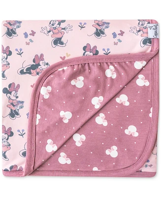 Copper Pearl Baby Minnie Mouse 3-Layer Stretchy Quilt