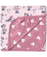 Copper Pearl Baby Minnie Mouse 3-Layer Stretchy Quilt