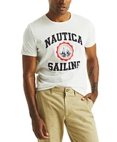 Nautica Men's Classic-Fit Sailing Logo Graphic T-Shirt