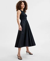 I.n.c. International Concepts Petite Cotton Sleeveless Maxi Dress, Exclusively at Macy's
