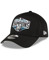 New Era Men's Black Philadelphia Eagles 2024 Nfc East Division Champions Locker Room 9FORTY Adjustable Hat