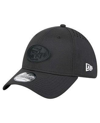 New Era Men's Black San Francisco 49ers Hydro 39THIRTY Flex Hat