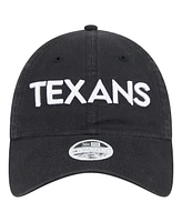 New Era Women's Black Houston Texans Cece 9TWENTY Adjustable Hat