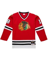 Mitchell & Ness Men's Denis Savard Scarlet Chicago Blackhawks 1980-81 Power Play Jersey