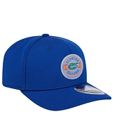 New Era Men's Royal Florida Gators Patched 9SEVENTY Stretch-Snap Adjustable Hat