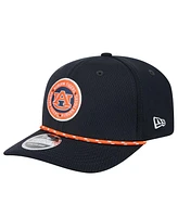 New Era Men's Navy Auburn Tigers Coolera 9SEVENTY Rope Stretch-Snap Hat