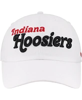 '47 Brand Women's White Indiana Hoosiers Pensacola Clean Up Adjustable Hat