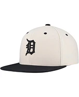 Mitchell & Ness Men's Cream Detroit Tigers Snapback Hat