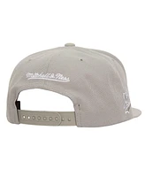 Mitchell & Ness Men's Gray Oakland Athletics Snapback Hat