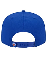 New Era Men's Blue New York Knicks Sport Night Team Shadow 9FIFTY Snapback Hat