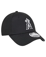 New Era Men's Black Los Angeles Angels Pivot 9FORTY Adjustable Hat