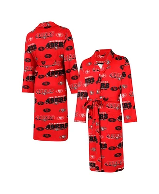 Concepts Sport Men's San Francisco 49ers Roadway Microfleece Robe