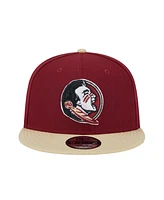 New Era Men's Garnet/Gold Florida State Seminoles Two-Tone 9FIFTY Snapback Hat