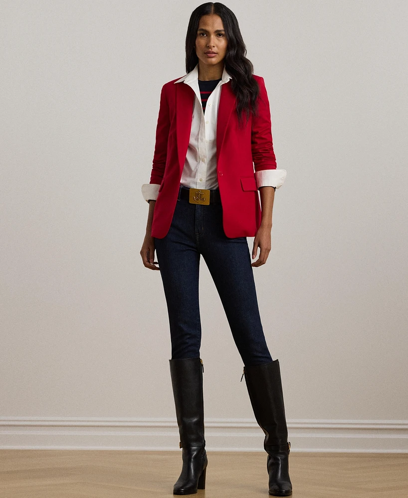 Lauren Ralph Women's High-Rise Skinny Ankle Jeans