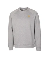 Cutter & Buck Men's Heather Gray Presidents Cup Lift Performance Crewneck Pullover Sweatshirt