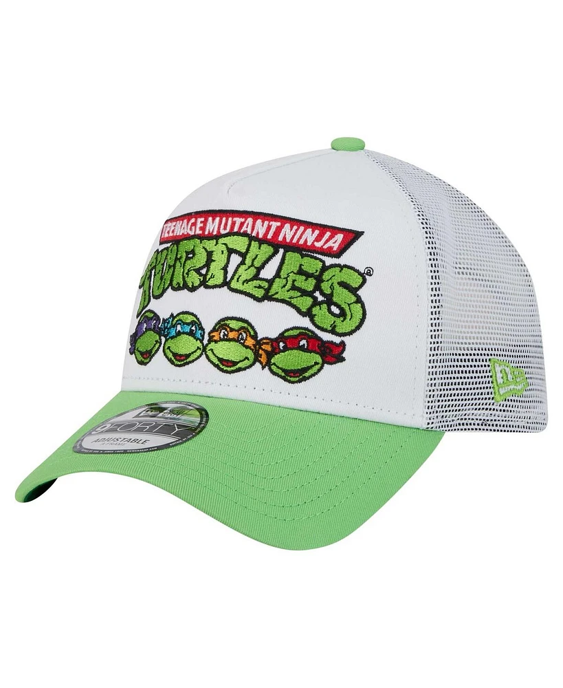 New Era Men's White Teenage Mutant Ninja Turtles 9FORTY Adjustable Hat