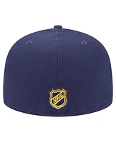 New Era Men's Navy Nashville Predators Core 59FIFTY Fitted Hat