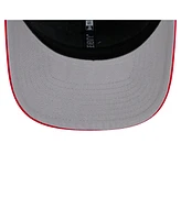 New Era Men's Red/White Carolina Hurricanes Core Trucker 9SEVENTY Stretch-Snap Hat