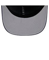 New Era Men's Navy/White Nashville Predators Core Trucker 9SEVENTY Stretch-Snap Hat