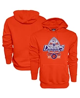 Blue 84 Men's Orange Clemson Tigers 2024 Acc Football Conference Champions Locker Room Pullover Hoodie