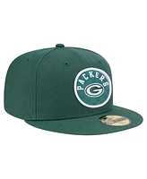 New Era Men's Green Bay Packers Checkered 59FIFTY Fitted Hat