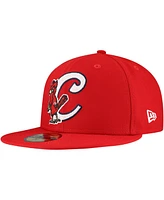 New Era Men's Red St. Louis Cardinals Duo Logo 2.0 59FIFTY Fitted Hat