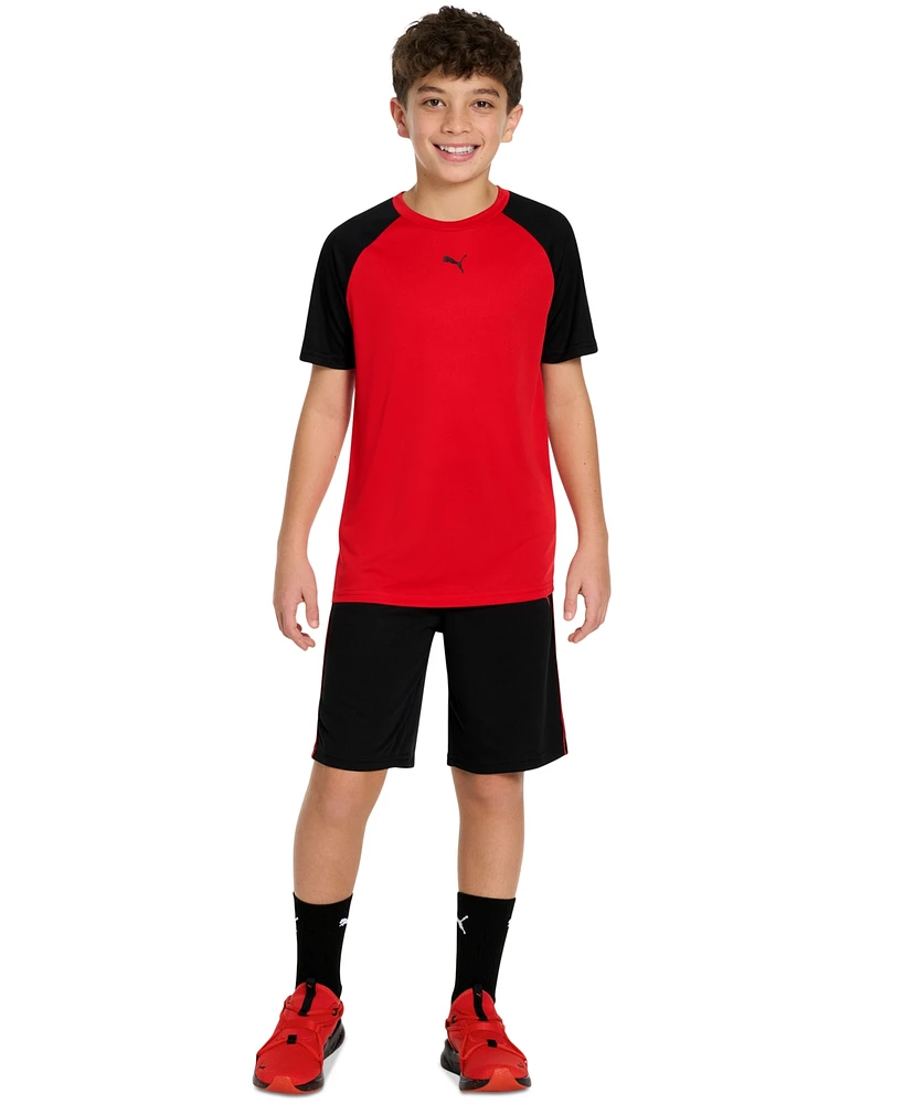 Puma Big Boys 3-Pc. Performance T-Shirt, Shorts & Socks Set