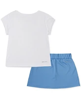 Nike Toddler Girls Short-Sleeve T-Shirt & Scooter Skort, 2 Piece Set