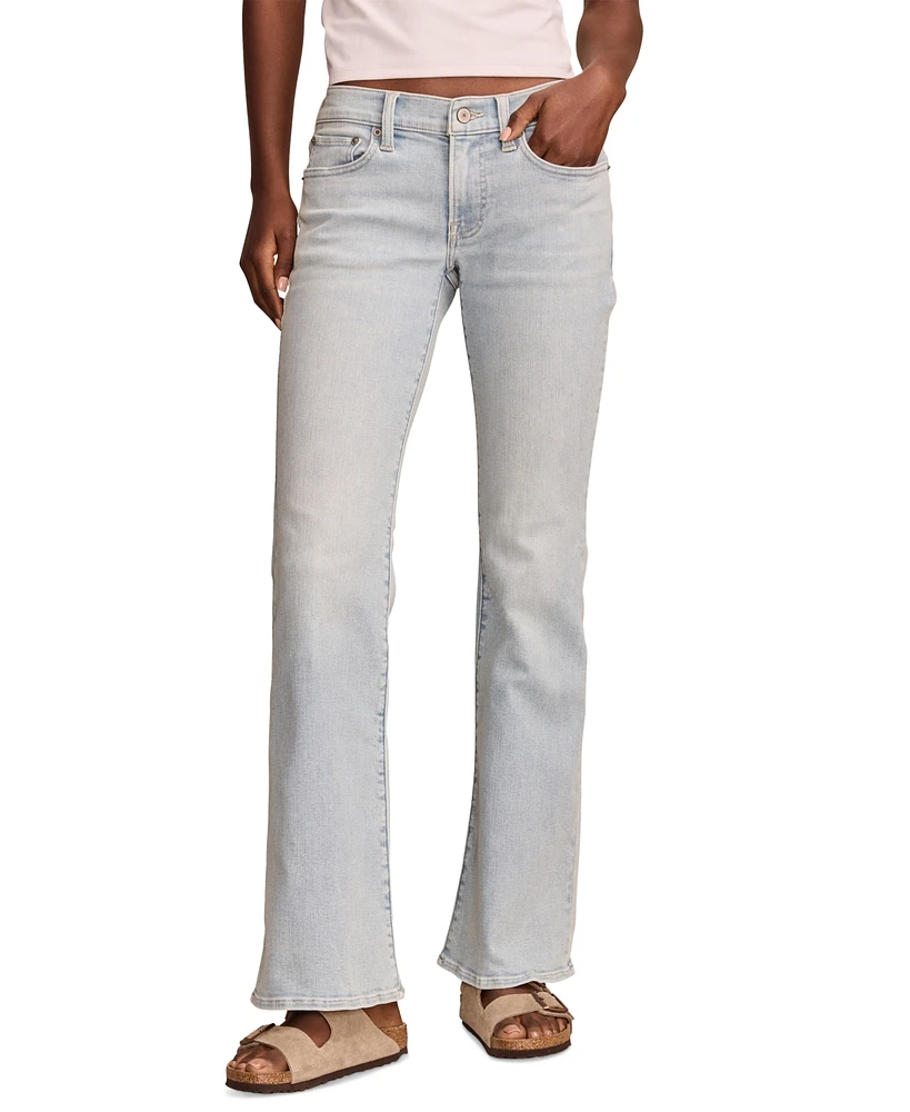 Lucky Brand Women's Mid-Rise Sweet Flare-Leg Denim Jeans