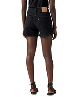 Levi's Women's Mid-Rise A-Line Denim Shorts