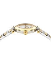 Versace Women's Swiss Greek Two-Tone Stainless Steel Bracelet Watch 35mm