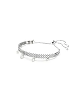 Ariana Grande x Swarovski Round Cut White Rhodium Plated Bracelet