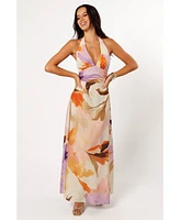 Marie Halterneck Maxi Dress