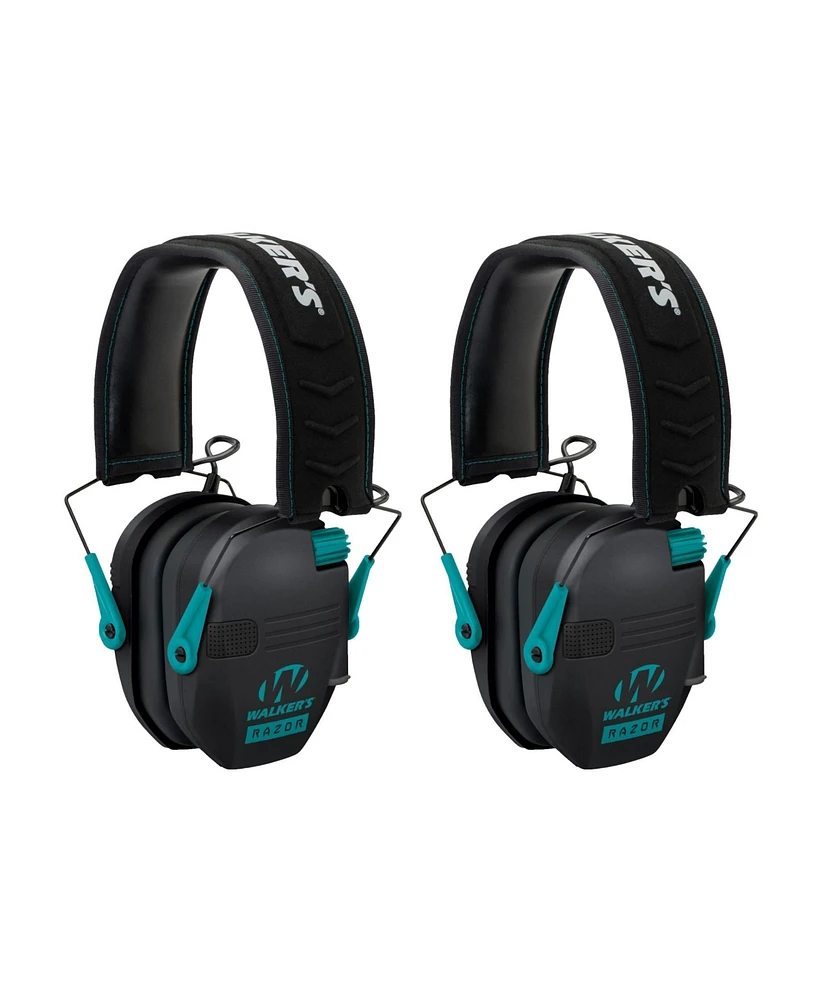 Walker's Razor Slim Electronic Shooting Muffs -Pack