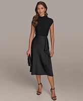Donna Karan New York Women's Ruffle-Front Skirt