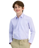 Michael Kors Big Boys Classic Fit Solid Stretch Dress Shirt