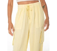 Roxy Juniors' Cotton Precious Cargo Beach Pants