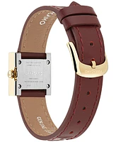 Ferragamo Women's Swiss Portrait Leather Strap Watch 20mm