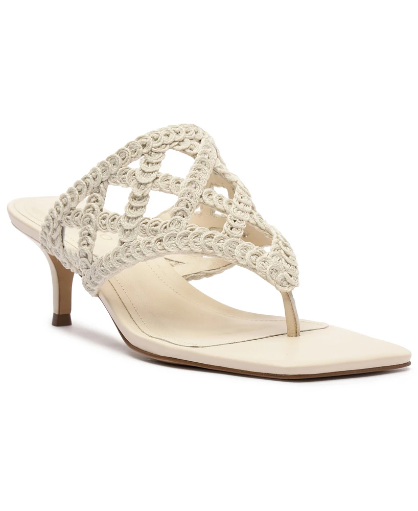 Arezzo Women's Brie Mid Stiletto Slip-On Sandals