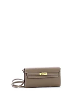 Pre-Owned HERMES Kelly To Go Wallet Epsom