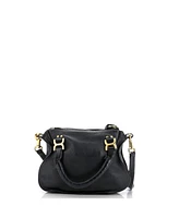 Pre-Owned Chloe Baby Marcie Satchel Leather