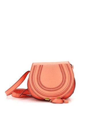 Pre-Owned Chloe Mini Marcie Crossbody Bag Leather