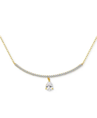 Giani Bernini Cubic Zirconia Pendant Necklace (1-7/8 ct. t.w.) Sterling Silver, 16" + 2" extender
