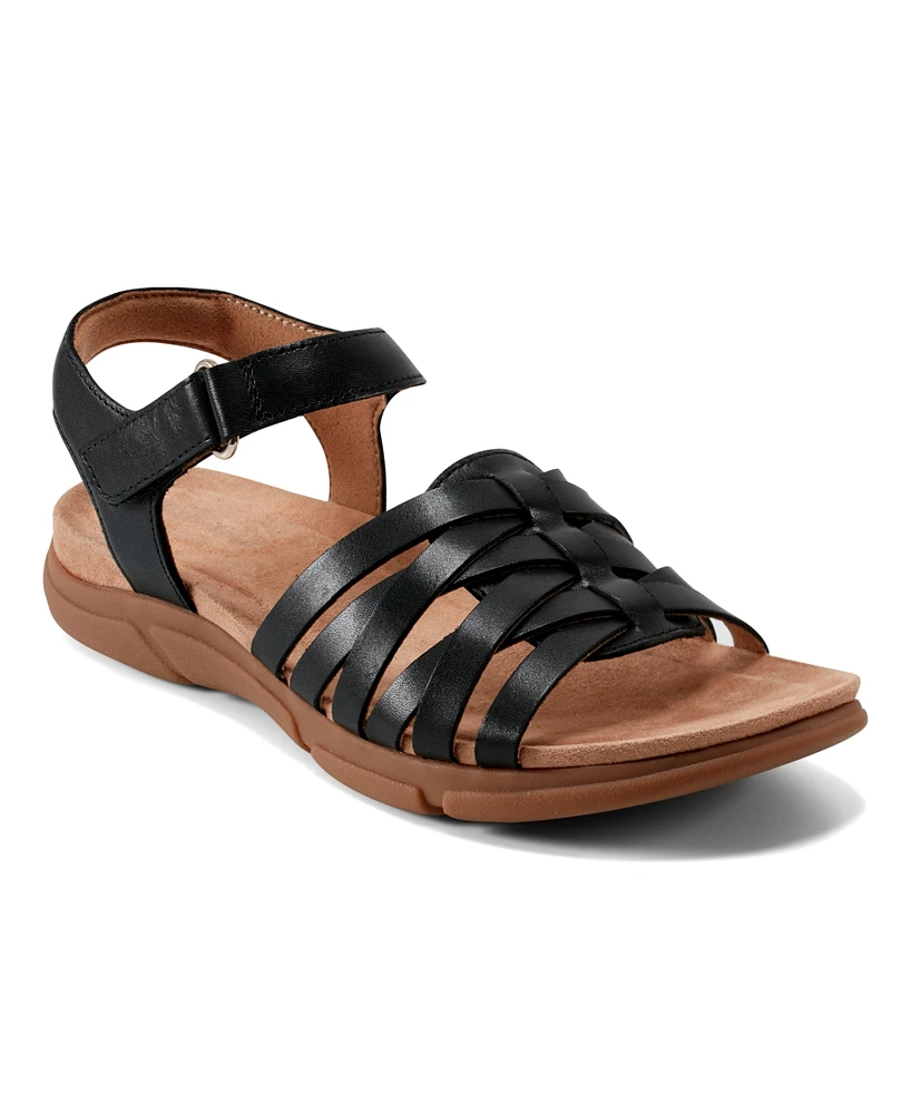 Easy Spirit Women's Marlene Strappy Flat Sandals