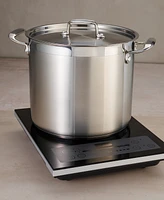 Tramontina Tri-Ply Clad Stainless Steel 12-Qt Covered Stock Pot