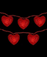 Northlight 10-count Heart Mini Valentine's Day Light Set, 90" Wire