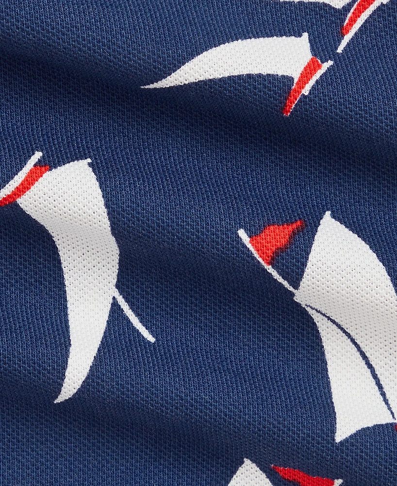 Polo Ralph Lauren Baby Boys Sailboat-Print Shortall