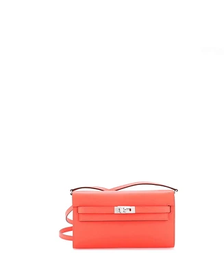 Pre-Owned Hermes Kelly To Go Wallet Evercolor