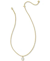 Kendra Scott 14k Gold-Plated Hallie Short 18" Pendant Necklace