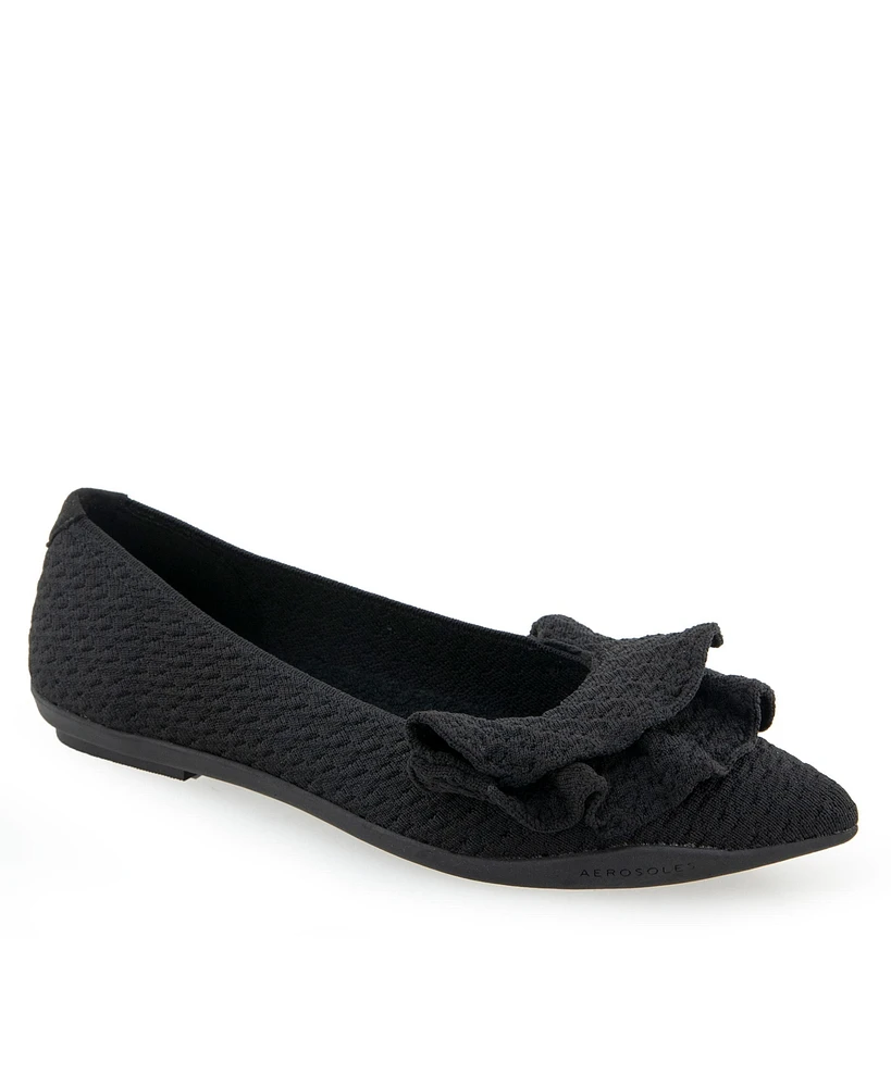 Aerosoles Women's Damira Pointed Toe Dress Flats
